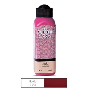 Artdeco Akrilik Boya 140ml Bordo 3643 Artdeco Akrilik Boya 140ml Bordo 3643