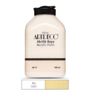 Artdeco Akrilik Boya 500ml Bej Artdeco Akrilik Boya 500ml Bej
