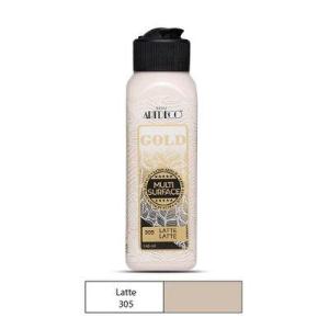 Artdeco Gold Akrilik Boya 140ml Latte 305 Artdeco Gold Akrilik Boya 140ml Latte 305