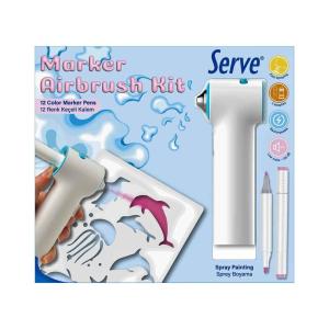 Serve Marker Airbrush Set Serve Marker Airbrush Set