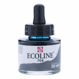 Talens Ecoline Suluboya  30 ML Deep Grey Talens Ecoline Suluboya  30 ML Deep Grey