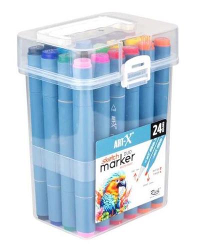 ART-X SKETCH MARKER DUO 24'LÜ SET