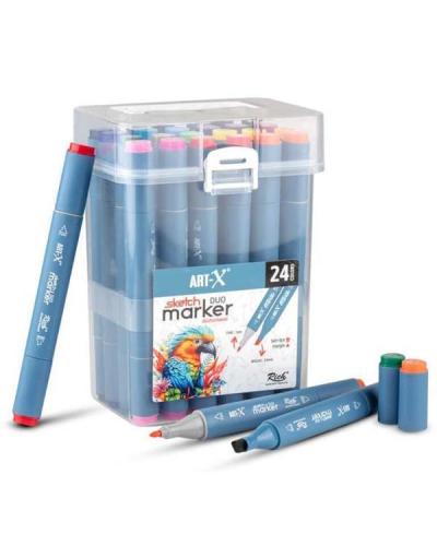 ART-X SKETCH MARKER DUO 24'LÜ SET