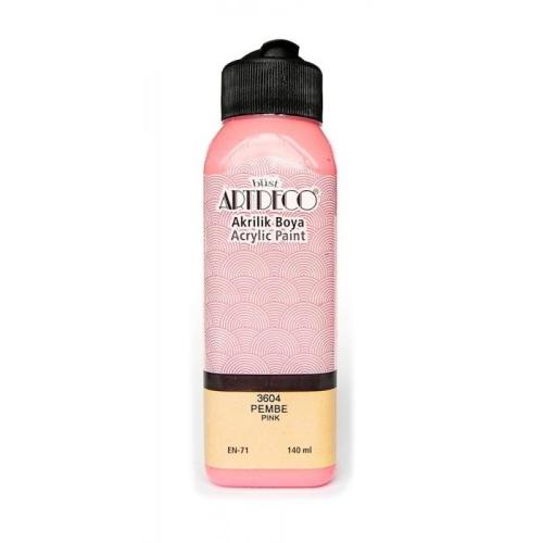 Artdeco Akrilik Boya 140ml Pembe 3604