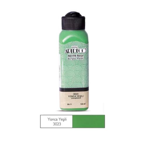 Artdeco Akrilik Boya 140ml Yonca Yeşili 3023