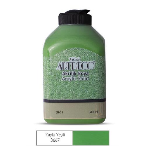 Artdeco Akrilik Boya 500 ml Yayla Yeşili