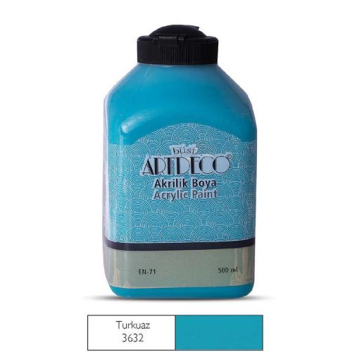 Artdeco Akrilik Boya 500ml Turkuaz 3632