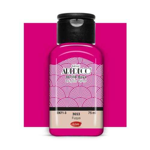 Artdeco Akrilik Boya 75ml Fuşya 3653