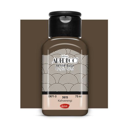 Artdeco Akrilik Boya 75ml Kahverengi 3615