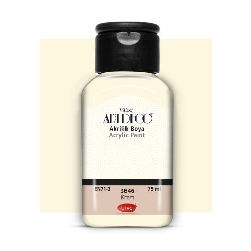 Artdeco Akrilik Boya 75ml Krem 3646