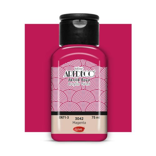 Artdeco Akrilik Boya 75ml Magenta 3042