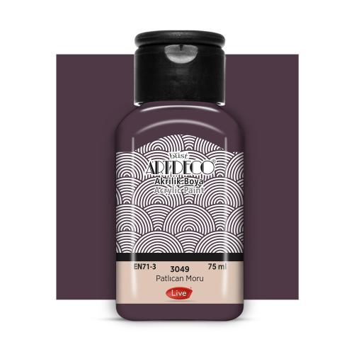 Artdeco Akrilik Boya 75ml Patlıcan Moru 3049