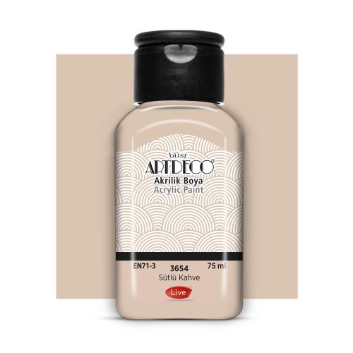 Artdeco Akrilik Boya 75ml Sütlü Kahve 3654