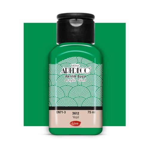 Artdeco Akrilik Boya 75ml Yeşil 3612