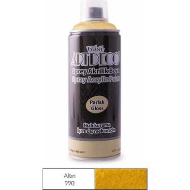 Artdeco Akrilik Sprey Boya 400ml Altın 990