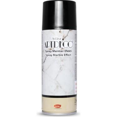 Artdeco Akrilik Sprey Mermer Efekti 200ml Beyaz 060