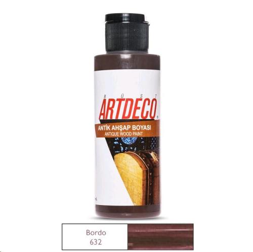 Artdeco Antik Eskitme Boyası 120ml Bordo 632