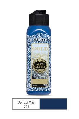 Artdeco Gold Akrilik Boya 140ml Denizci Mavi 273