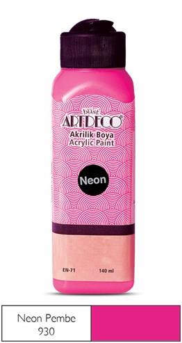 Artdeco Gold Akrilik Boya 140ml Neon Pembe 404