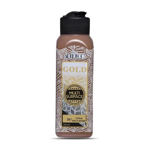 Artdeco Gold Akrilik Boya 140ml Toprak 297