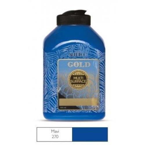 Artdeco Gold Akrilik Boya 500ml Mavi