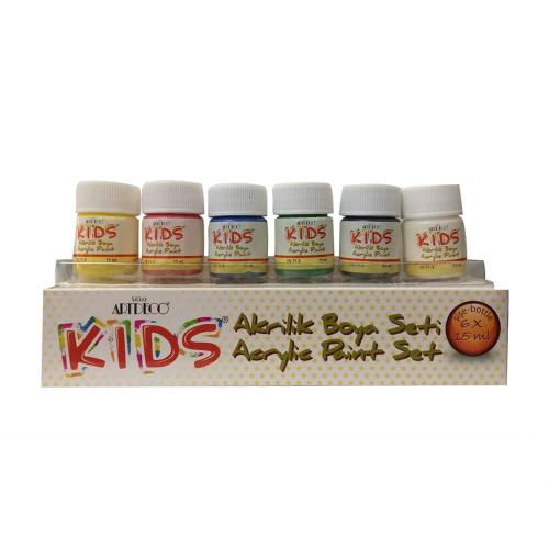 Artdeco Kids Akrilik Boya Seti 6x15ml