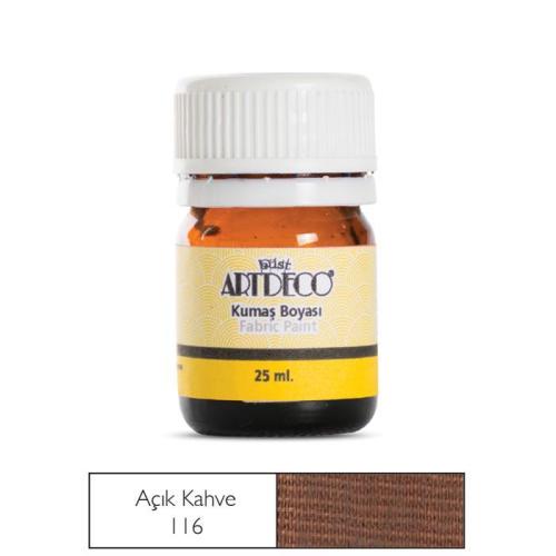 Artdeco Kumaş Boyası 25ml Açık Kahverengi 116