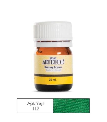 Artdeco Kumaş Boyası 25ml Açık Yeşil 112