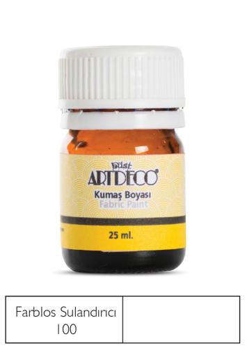 Artdeco Kumaş Boyası 25ml İnceltici(Farblos) 100