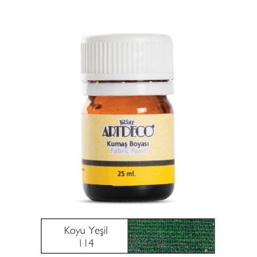 Artdeco Kumaş Boyası 25ml Koyu Yeşil 114