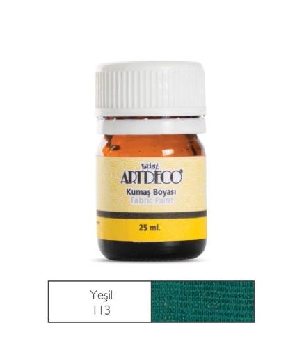 Artdeco Kumaş Boyası 25ml Yeşil 113