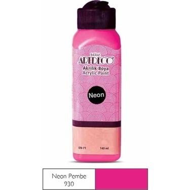 Artdeco Neon Akrilik Boya 140ml N.Pembe 930