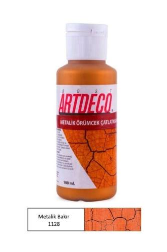 Artdeco Örümcek Çatlatma Boyası 100ml M.Bakır 1128