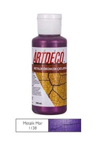 Artdeco Örümcek Çatlatma Boyası 100ml M.Mor 1138