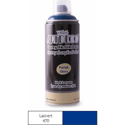 Artdeco Sprey Akrilik Boya 400ml Lacivert