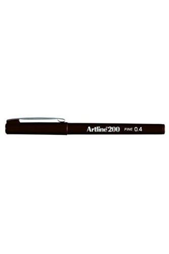 Artline 200 Fine Writing Pen Black