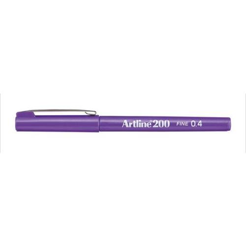 Artline 200 Fine Writing Pen Purple