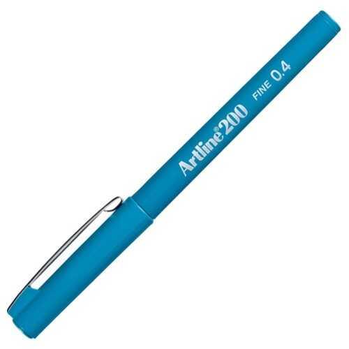 Artline 200 Fine Writing Pen Sky Blue