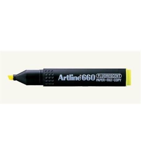 Artline 660 Fosforlu Kalem Fosforlu Sarı