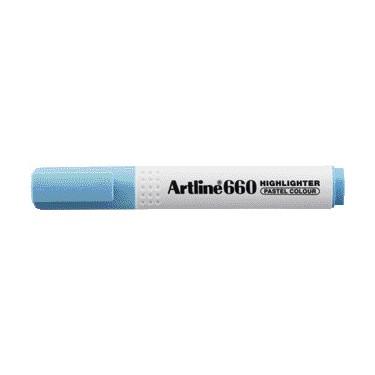 Artline 660 Fosforlu Kalem Pastel Blue