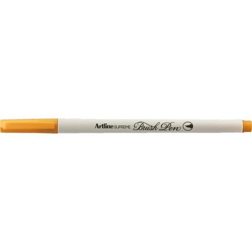 Artline Supreme Brush Uçlu Kalem Krom Sarı