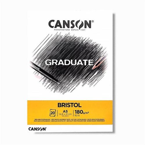 CANSON GRADUATE 20S A5 180G DEFTER