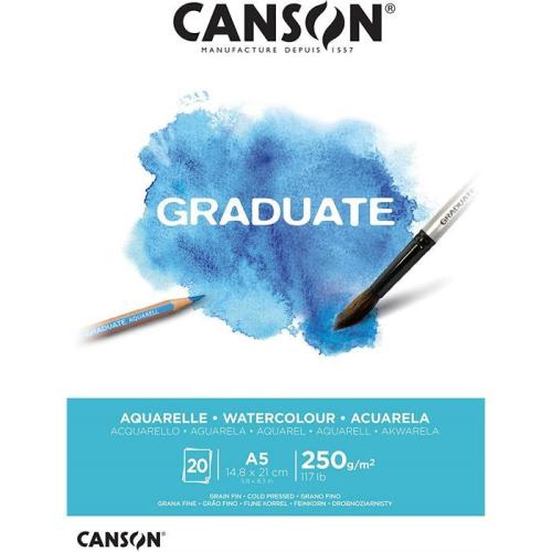 CANSON GRADUATE 20S A5 250G DEFTER