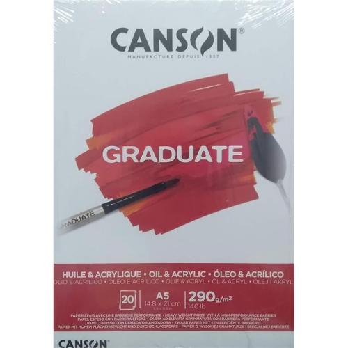 CANSON GRADUATE 20S A5 290G DEFTER