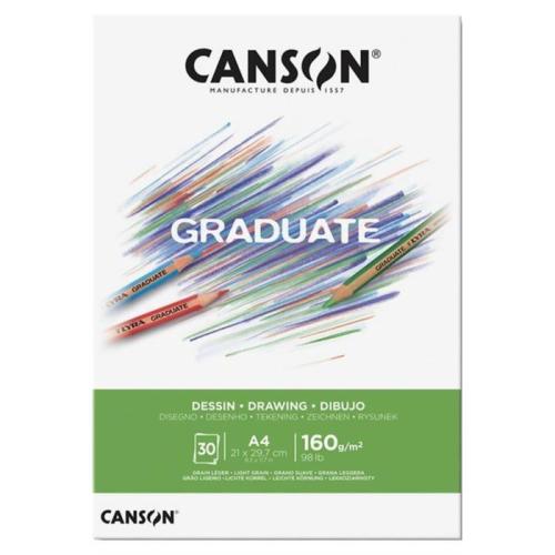 CANSON GRADUATE 30S A4 160G DEFTER