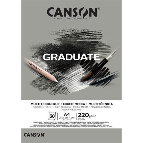 CANSON GRADUATE 30S A4 220G DEFTER