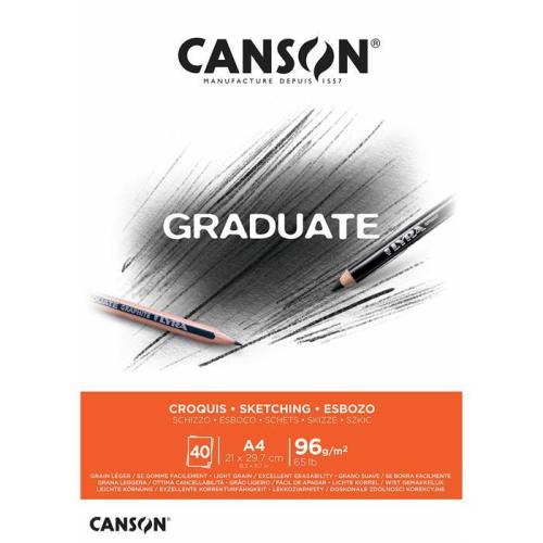 CANSON GRADUATE 40S A4 96G DEFTER