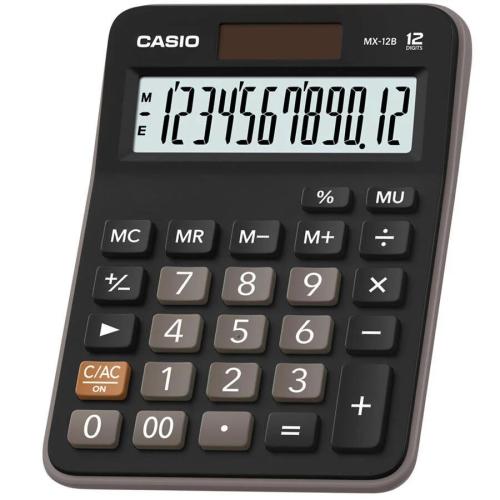 CASIO MX-12 B HESAP MAKİNESİ