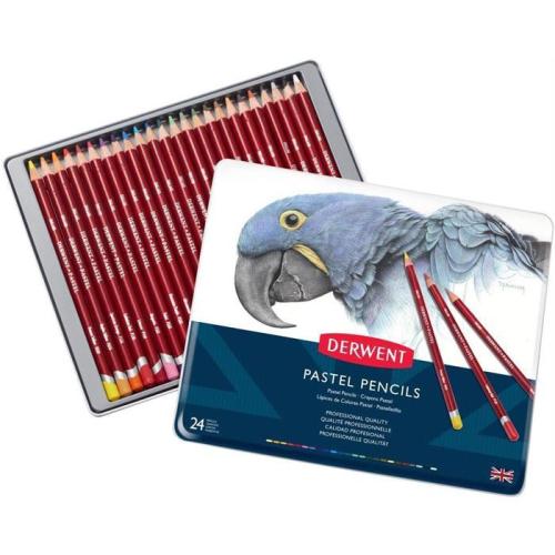 DERWENT PASTEL PENCIL 24'LÜ TENEKE KUTU