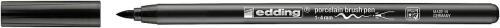 Edding Porselen Brush Pen 1-4mm Black